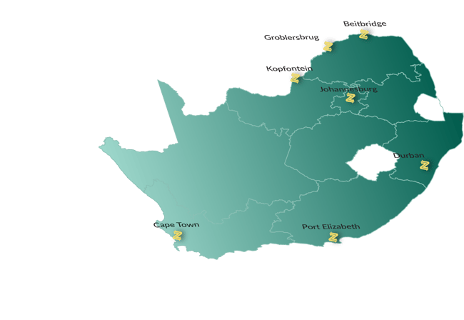 South Africa Map