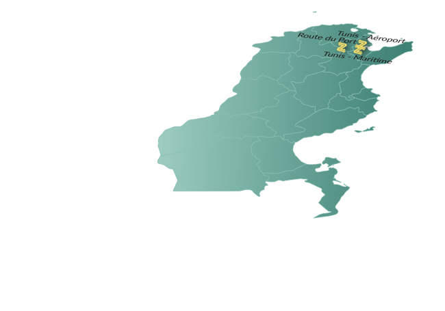 Tunisia Map