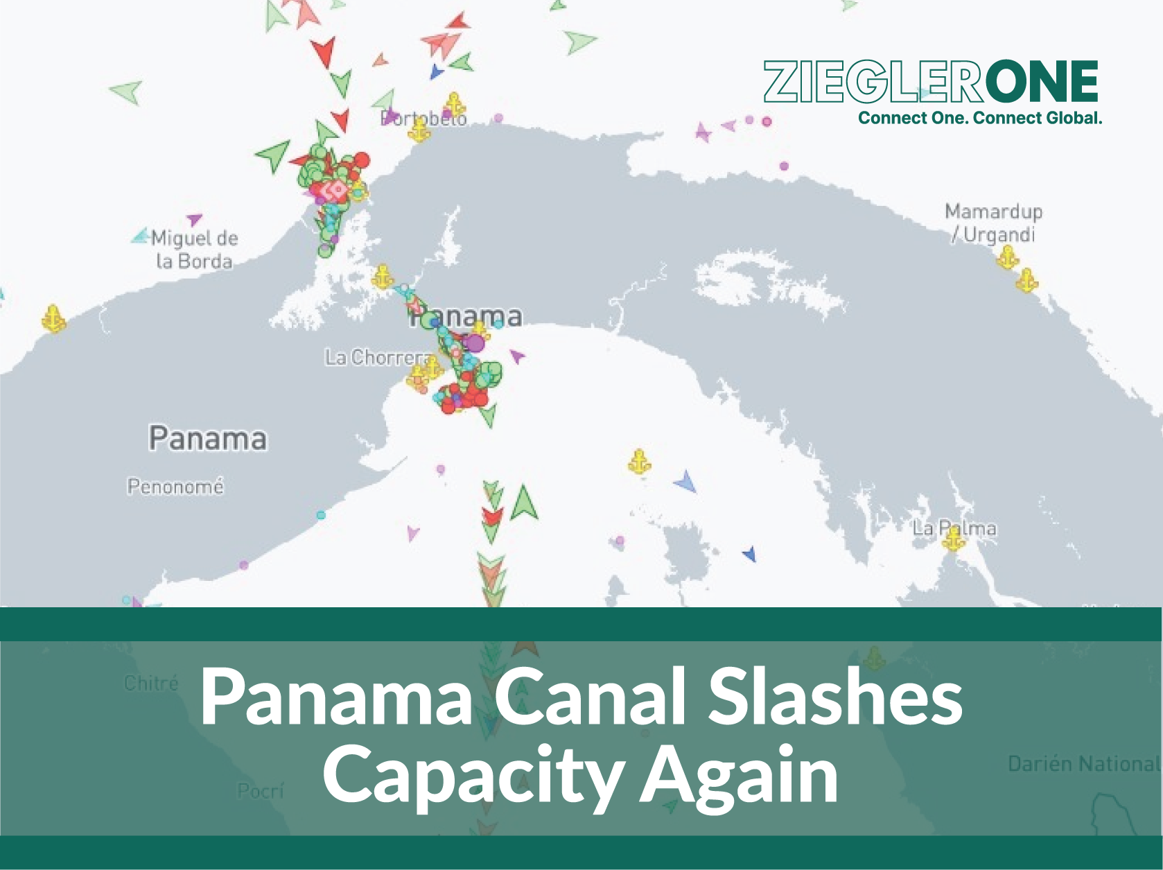 Panama Canal slashes capacity again